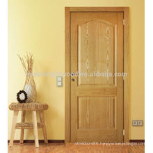 2 Panel veneer moulded interior door solid wood